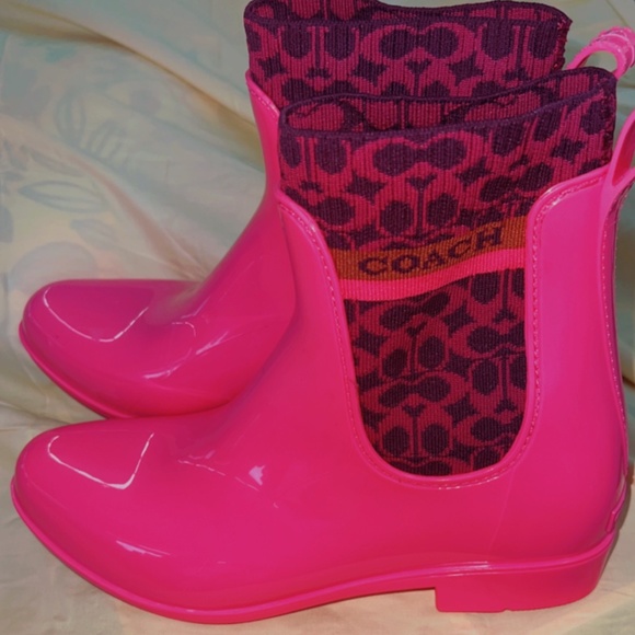 Coach Shoes - Coach rain boots